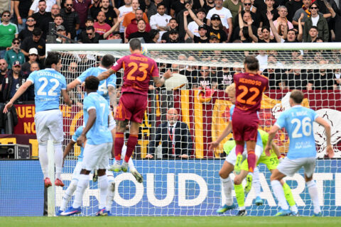 Mancini AS Roma v SS Lazio - Serie A
