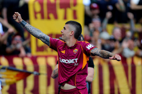Mancini AS Roma v SS Lazio - Serie A