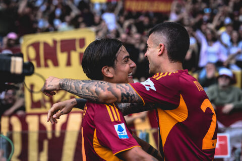 Mancini Dybala AS Roma v SS Lazio - Serie A