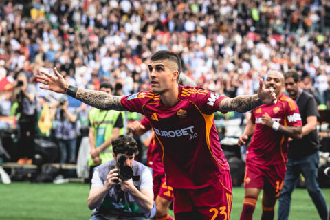 Mancini AS Roma v SS Lazio - Serie A