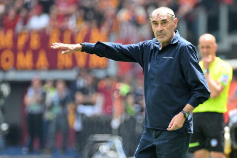 Sarri AS Roma v SS Lazio - Serie A