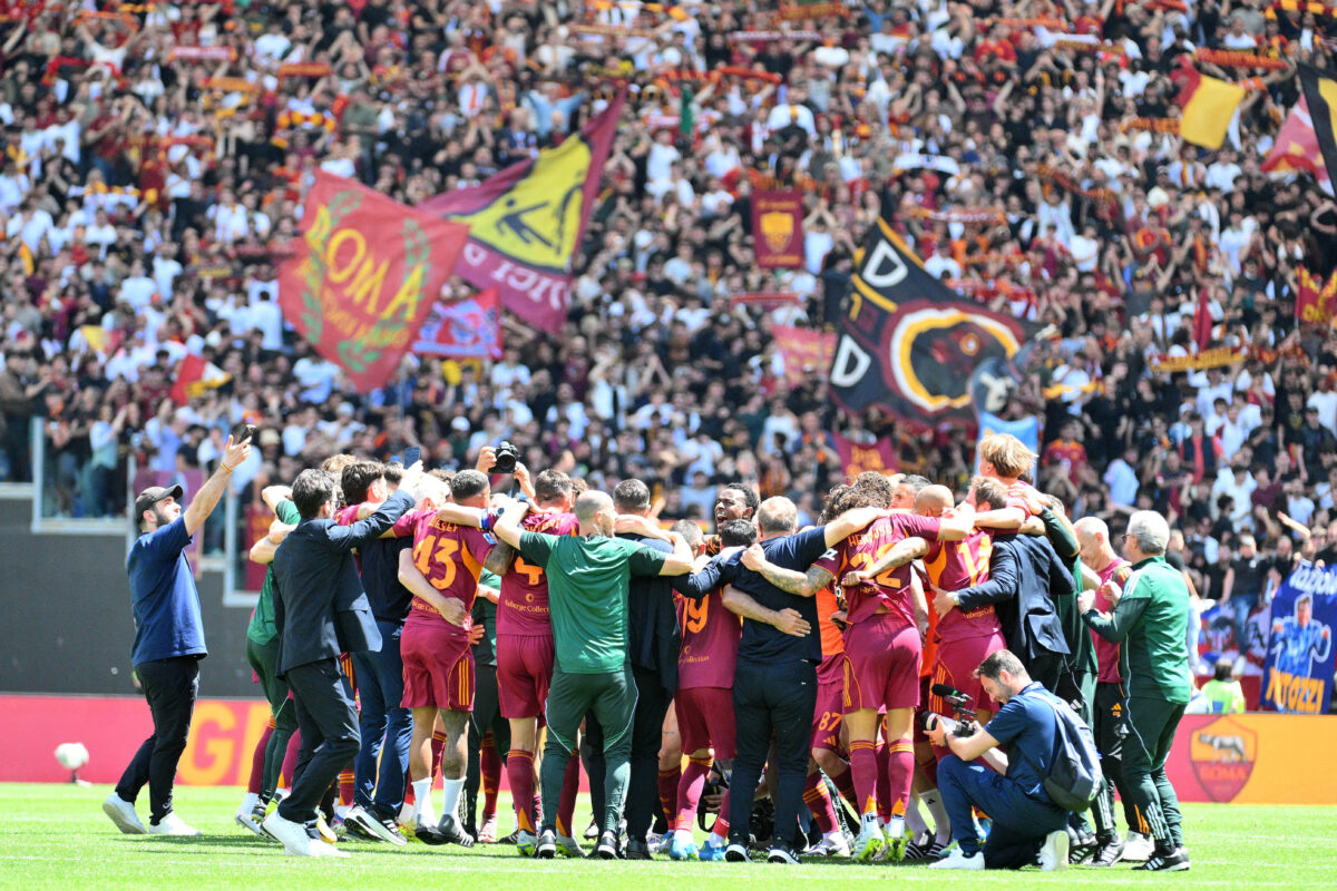 Festa giocatori Gasperini AS Roma v SS Lazio - Serie A
