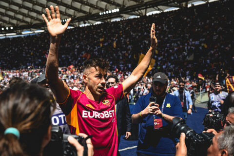 El Shaarawy AS Roma v SS Lazio - Serie A