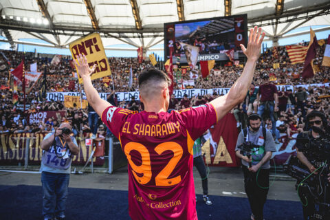 El Shaarawy AS Roma v SS Lazio - Serie A