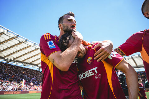 El Shaarawy Cristante AS Roma v SS Lazio - Serie A