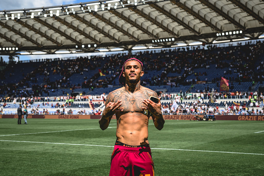 Wesley AS Roma v SS Lazio - Serie A