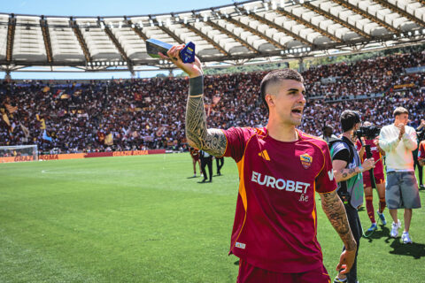 Mancini AS Roma v SS Lazio - Serie A