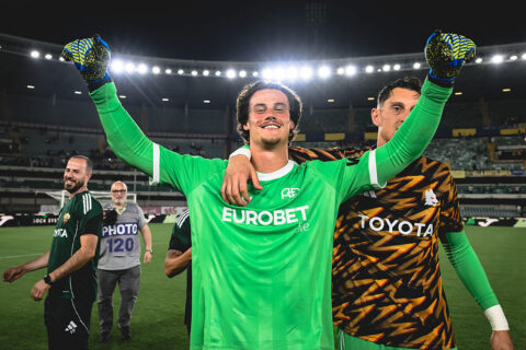 Svilar Hellas Verona FC v AS Roma - Serie A