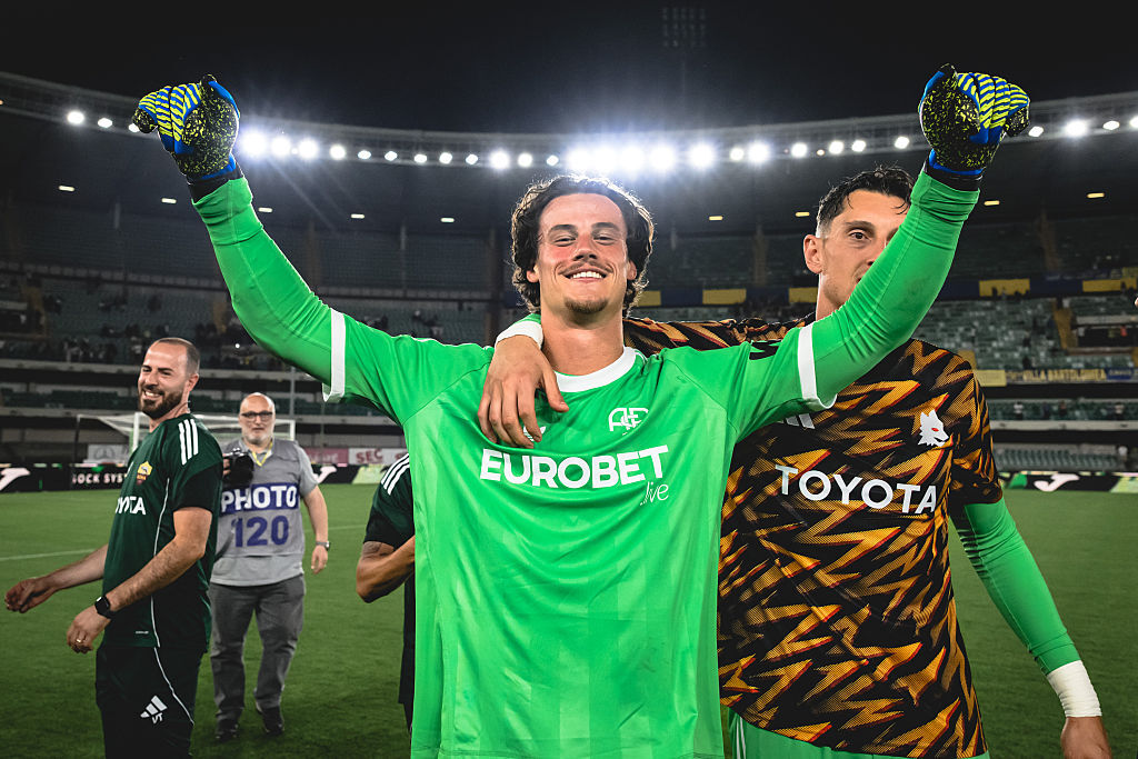 Svilar Hellas Verona FC v AS Roma - Serie A