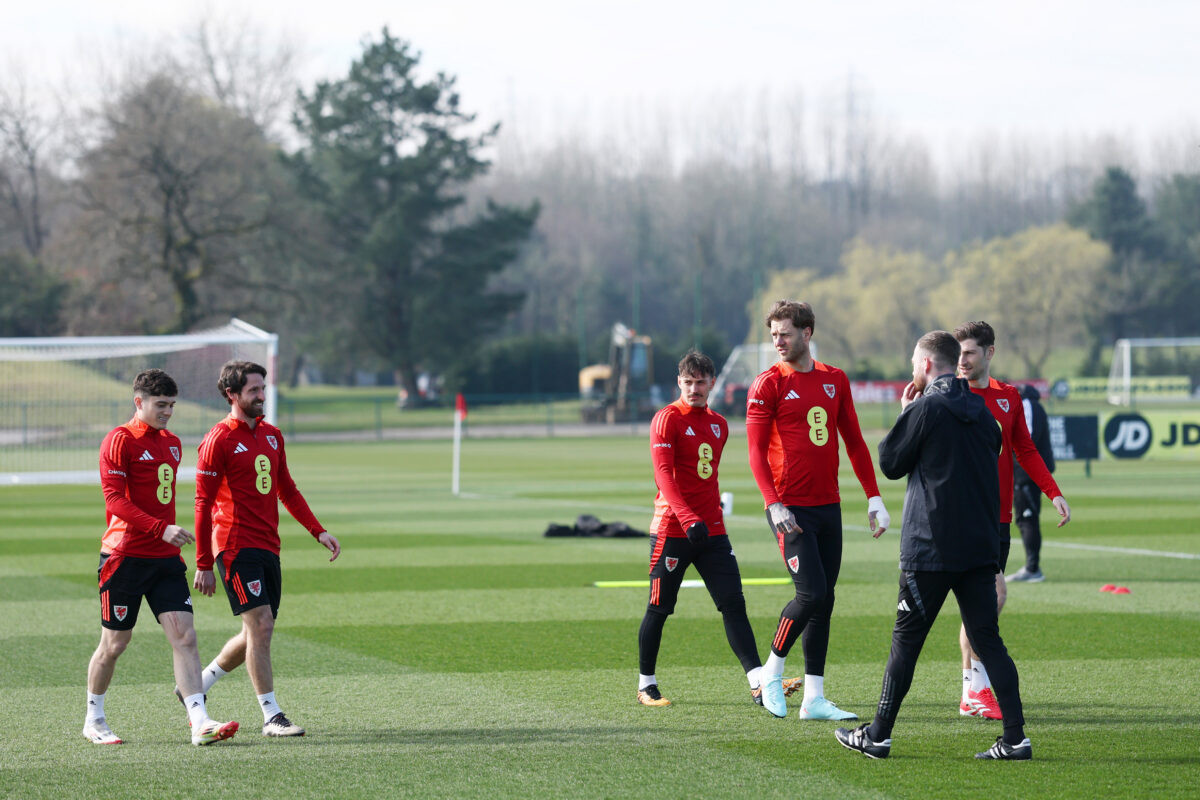 Wales Training Session