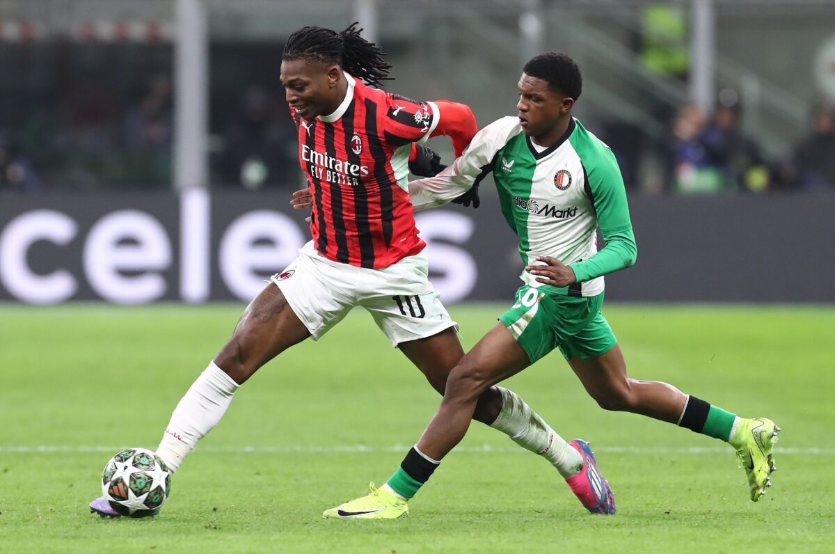 AC Milan v Feyenoord - UEFA Champions League 2024/25 League Knockout Play-off Second Leg