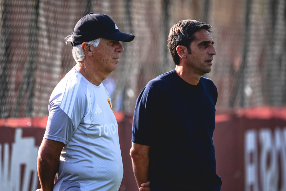 gasperini d'amico AS Roma Training Session