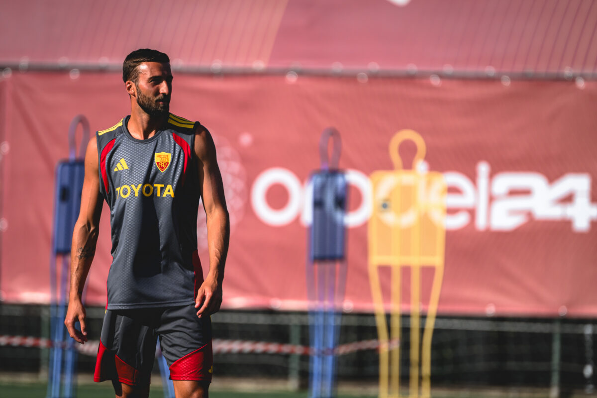 Cristante AS Roma Training Session