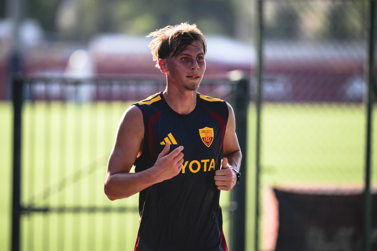 ziolkowski AS Roma Training Session