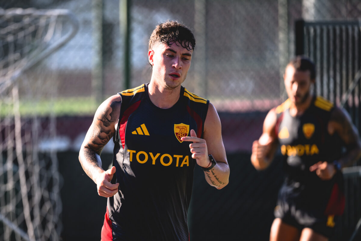 soulé AS Roma Training Session