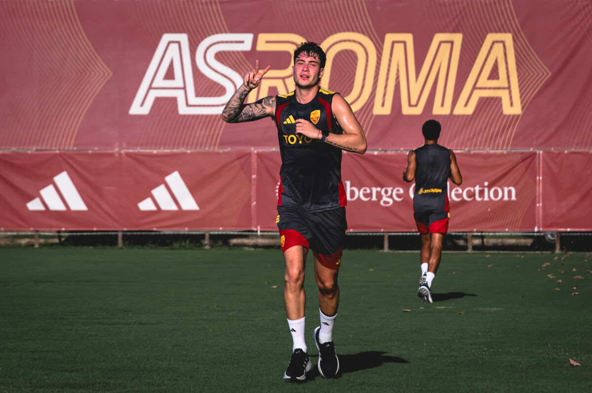 soulé AS Roma Training Session