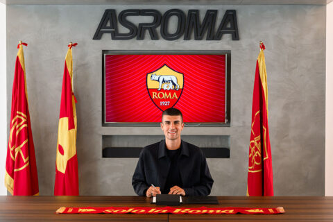 AS Roma Extends Contracts To Gianluca Mancini