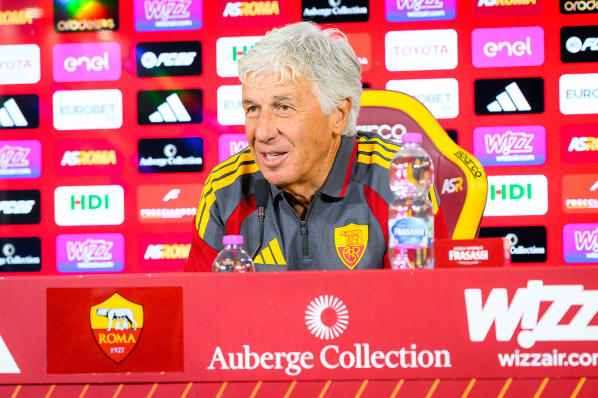 AS Roma Press Conference gasperini