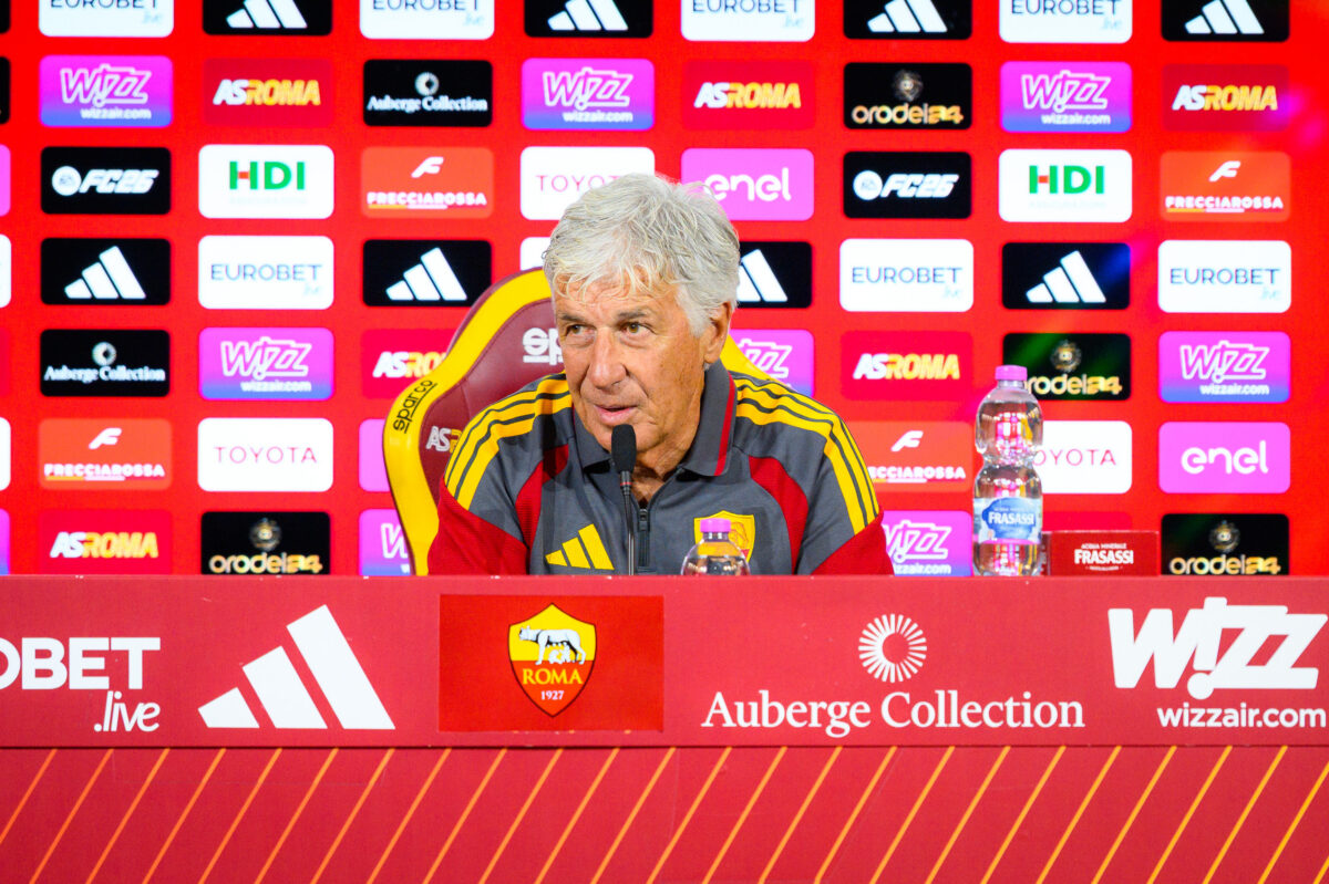 AS Roma Press Conference gasperini