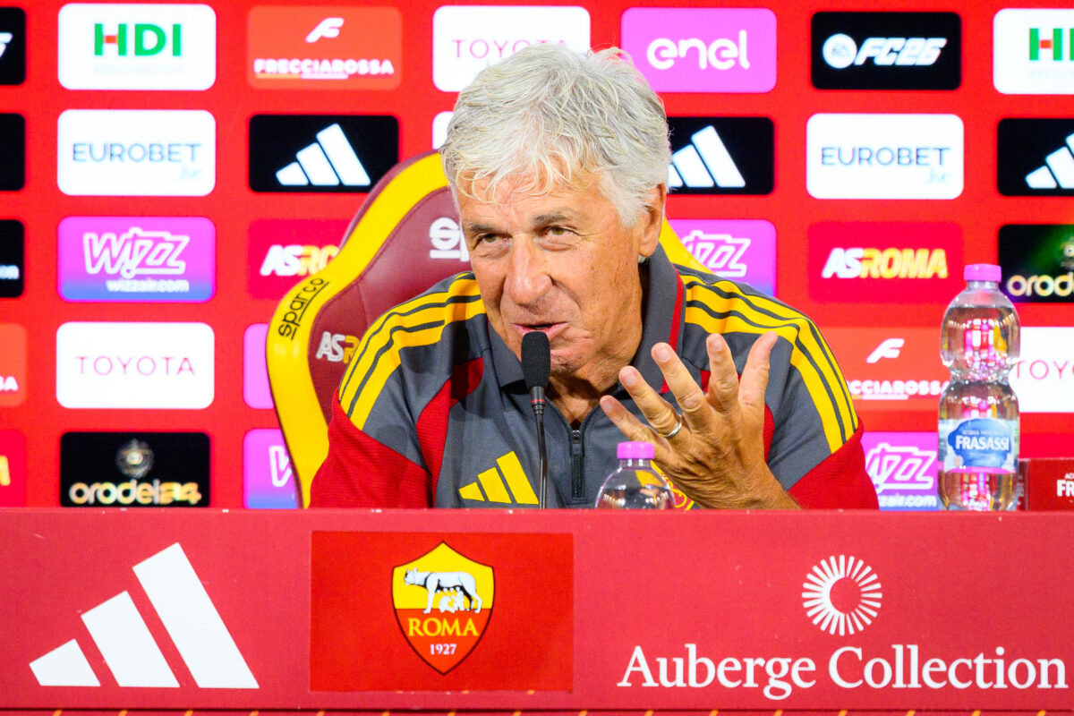 AS Roma Press Conference gasperini