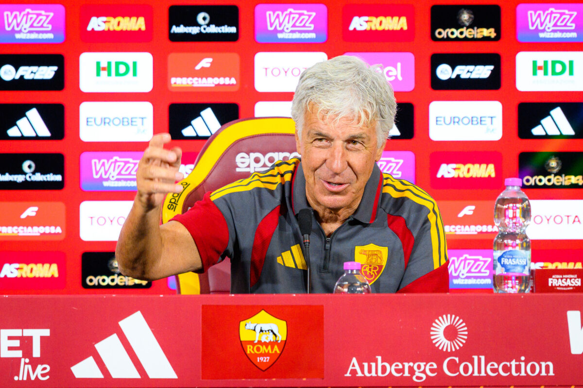 AS Roma Press Conference gasperini