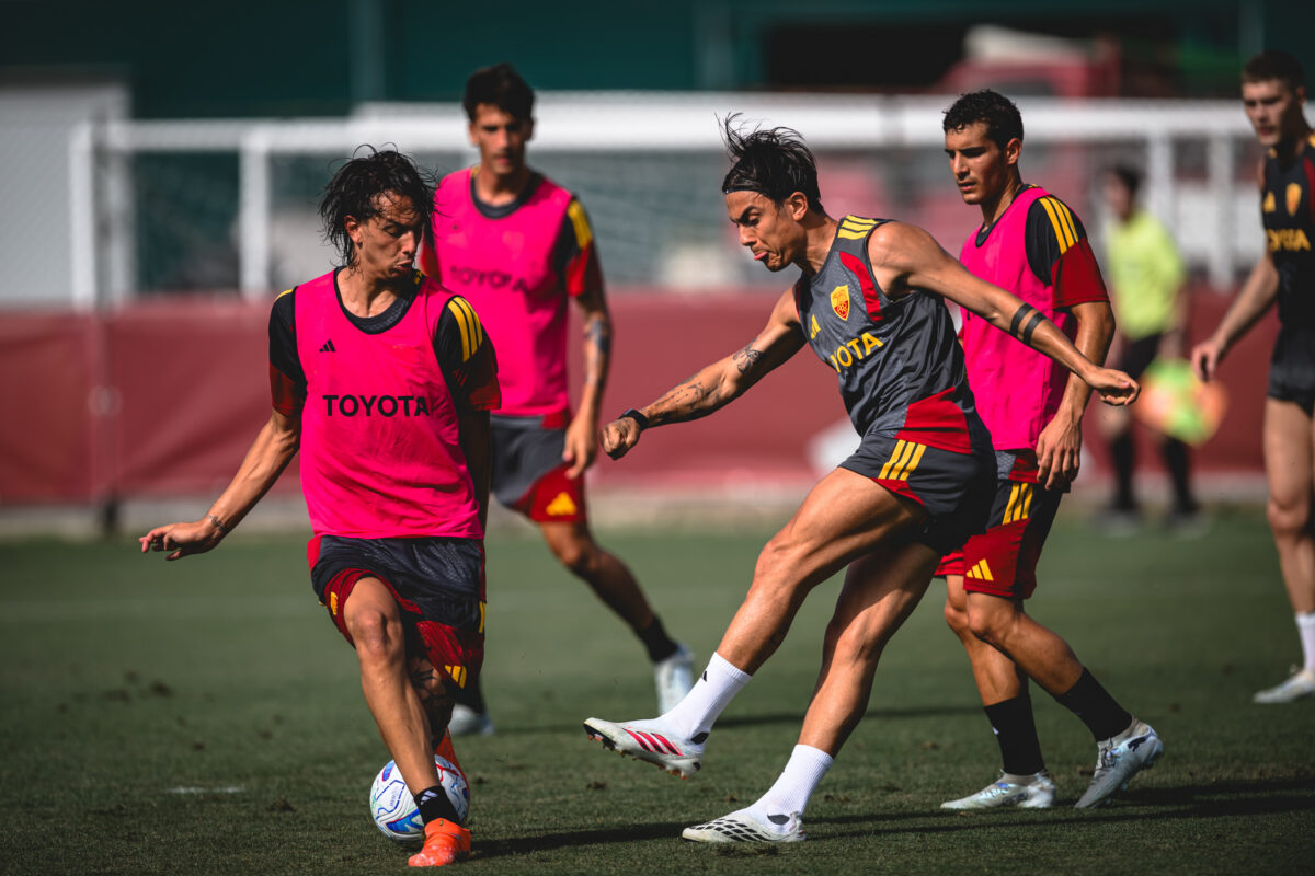 AS Roma Training Session