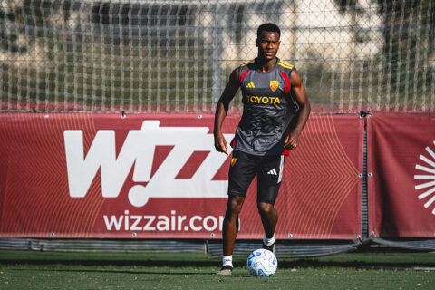 AS Roma Training Session