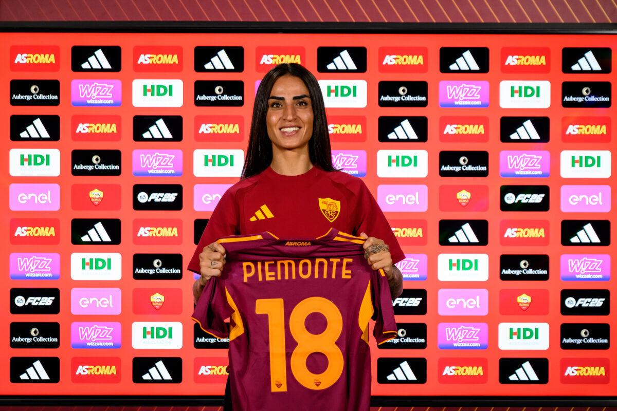 AS Roma Women Unveil New Signing Martina Piemonte