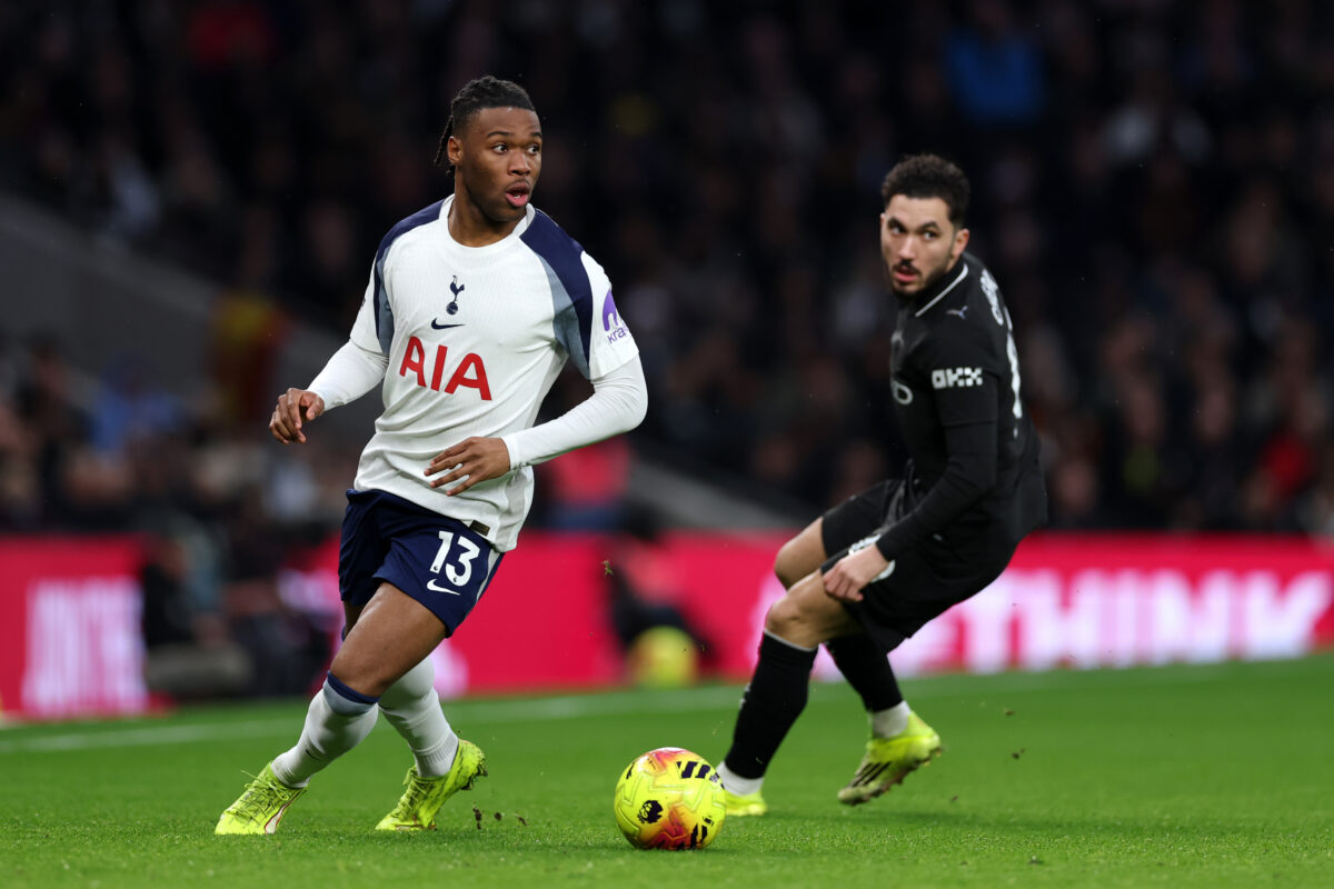 udogie Tottenham Hotspur v Manchester City - Premier League