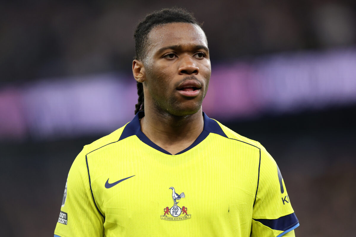 udogie Aston Villa v Tottenham Hotspur - Premier League