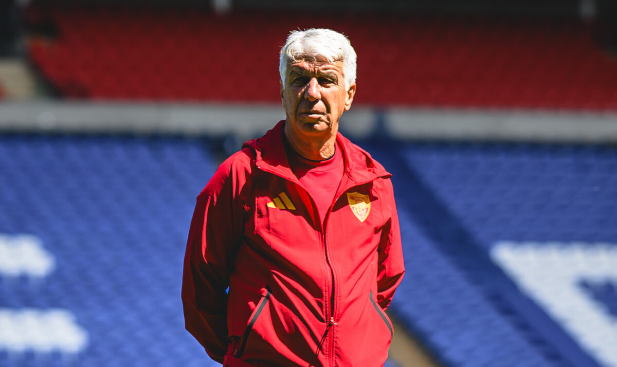 gasperini Cardiff City v AS Roma - Pre-Season Friendly