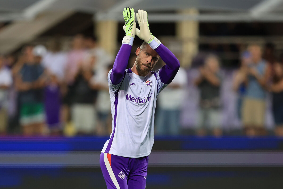 de Gea ACF Fiorentina v Benevento Calcio - Coppa Italia