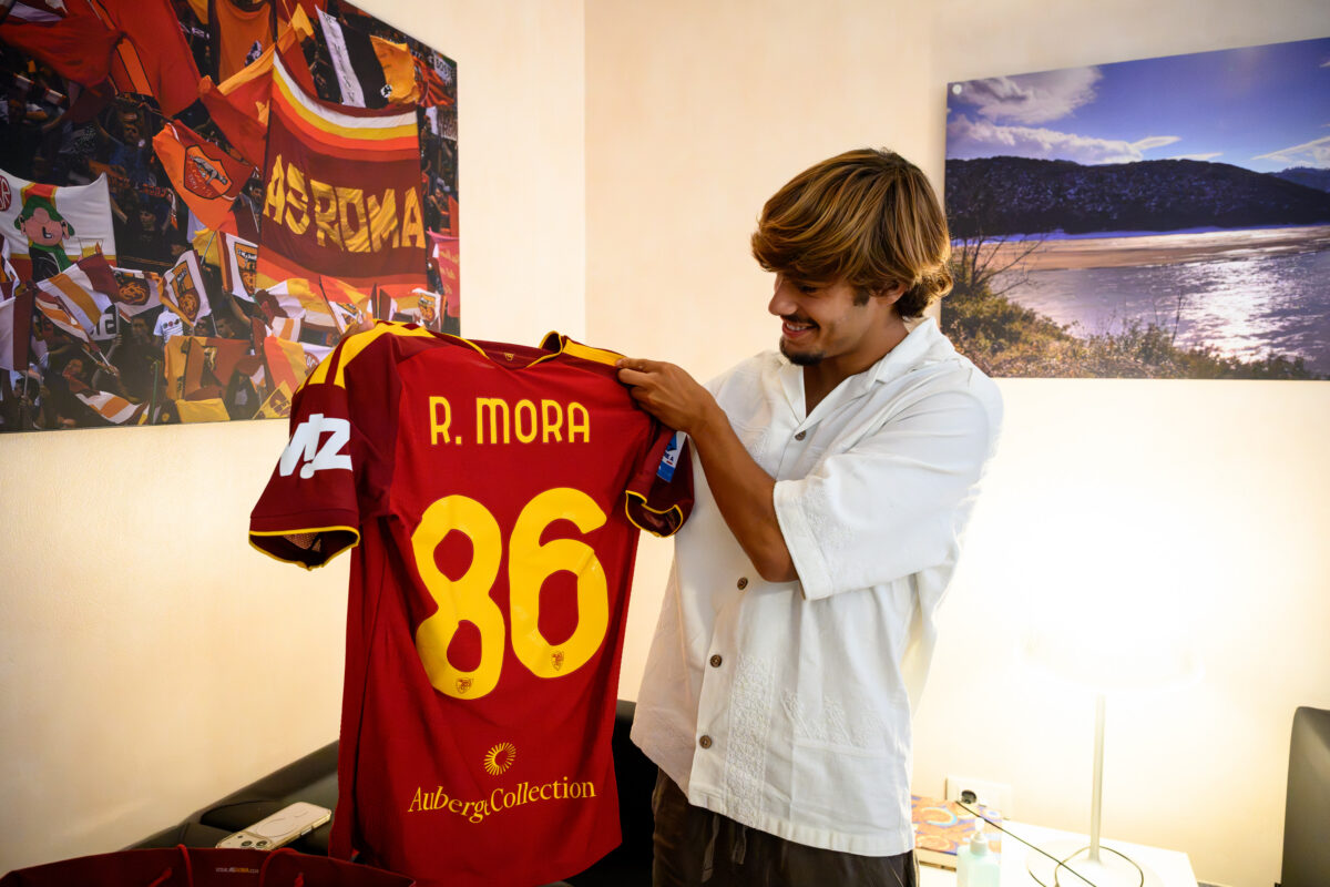 AS Roma UNveil New Signing Rodrigo Mora