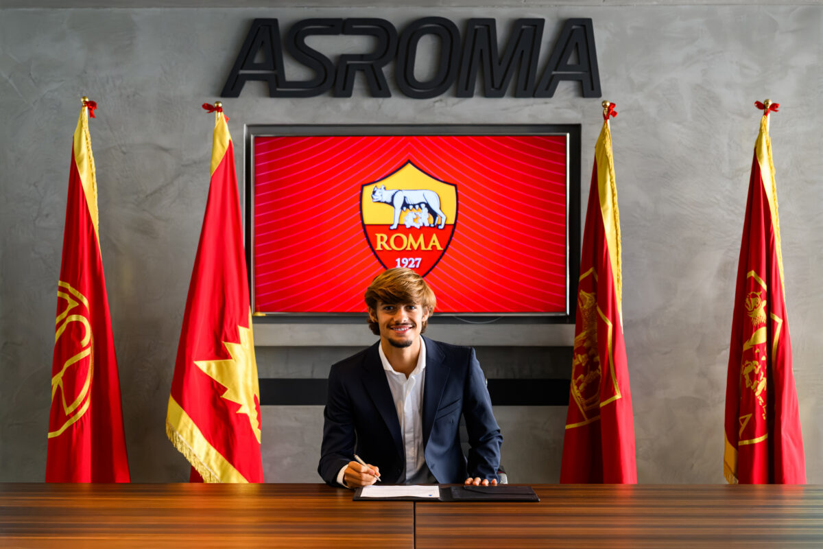 AS Roma UNveil New Signing Rodrigo Mora