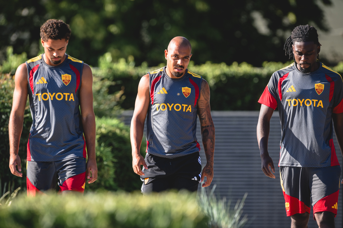 AS Roma Training Session