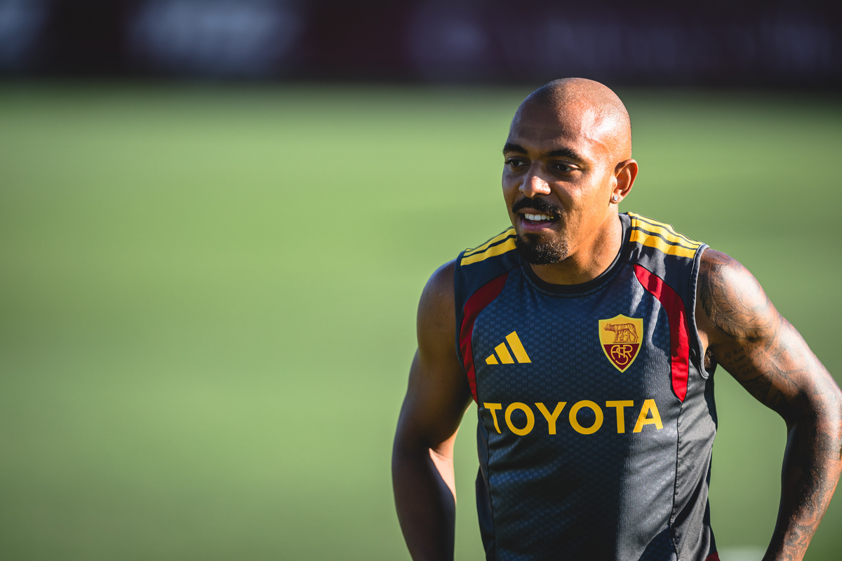 malen AS Roma Training Session