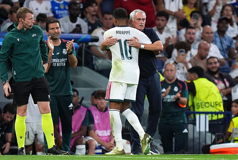 mourinho mbappe Real Madrid C.F. v FC Internazionale Milano - UEFA Champions League 2026/27 League Phase MD1