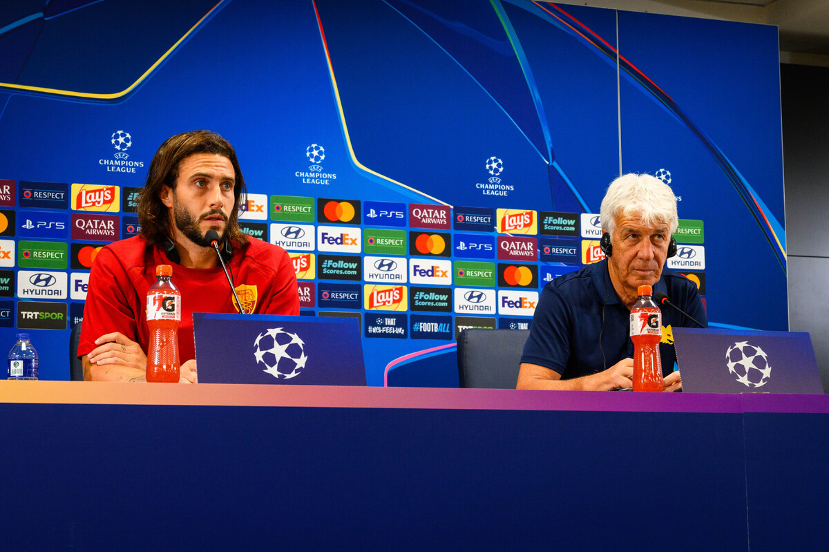 AS Roma Training Session And Press Conference - UEFA Champions League 2026/27 League Phase MD1