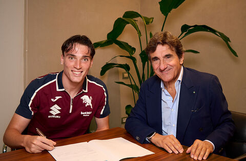 cacciamani cairo Torino FC Unveil Extend Contract To Alessio Cacciamani