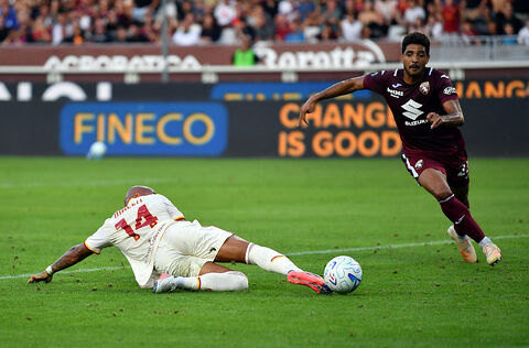 Malen gol Torino FC v AS Roma