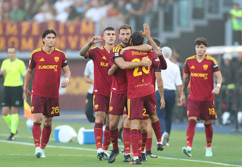 Molina Cristante AS Roma v FC Internazionale