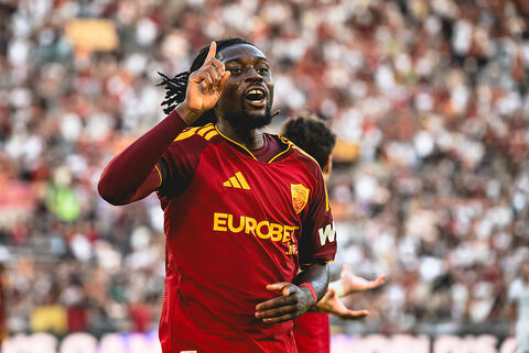 Koné AS Roma v FC Internazionale