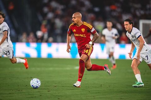 Malen AS Roma v FC Internazionale