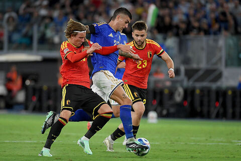 gianluca mancini nazionale italia Italy v Belgium - UEFA Nations League 2026/27 Group A1 MD1
