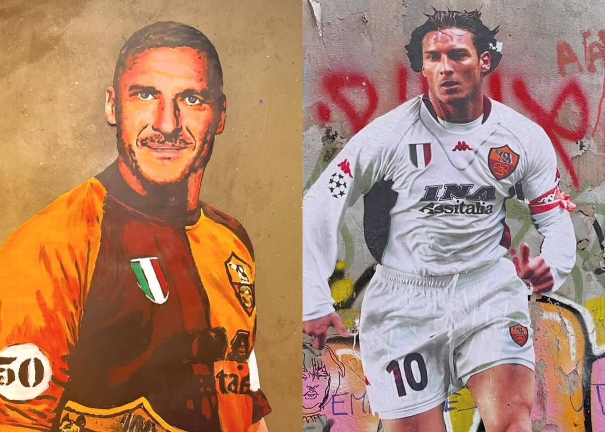 Murale Totti