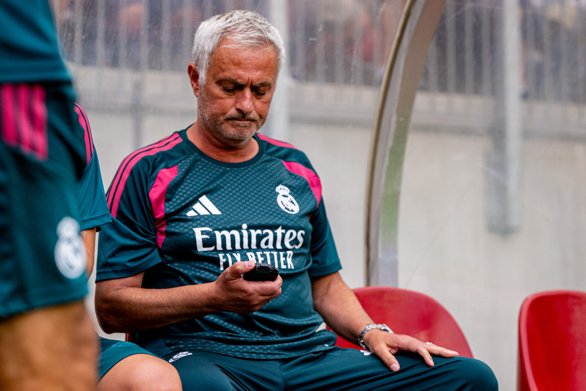 mourinho Real Madrid v Fiorentina - Pre-Season Friendly