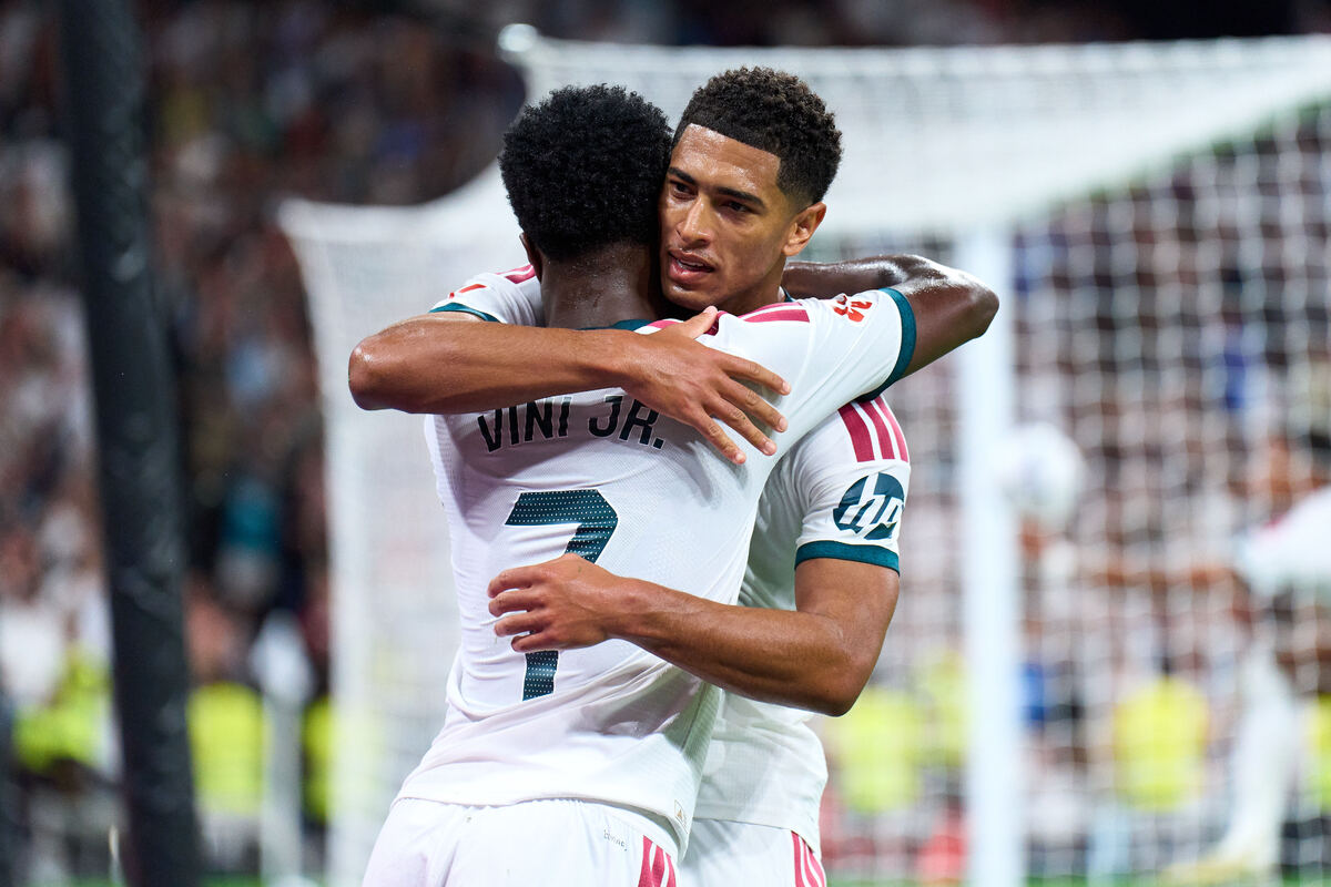 bellingham Vinicius Real Madrid v Rayo Vallecano de Madrid - LaLiga EA Sports 2026/27