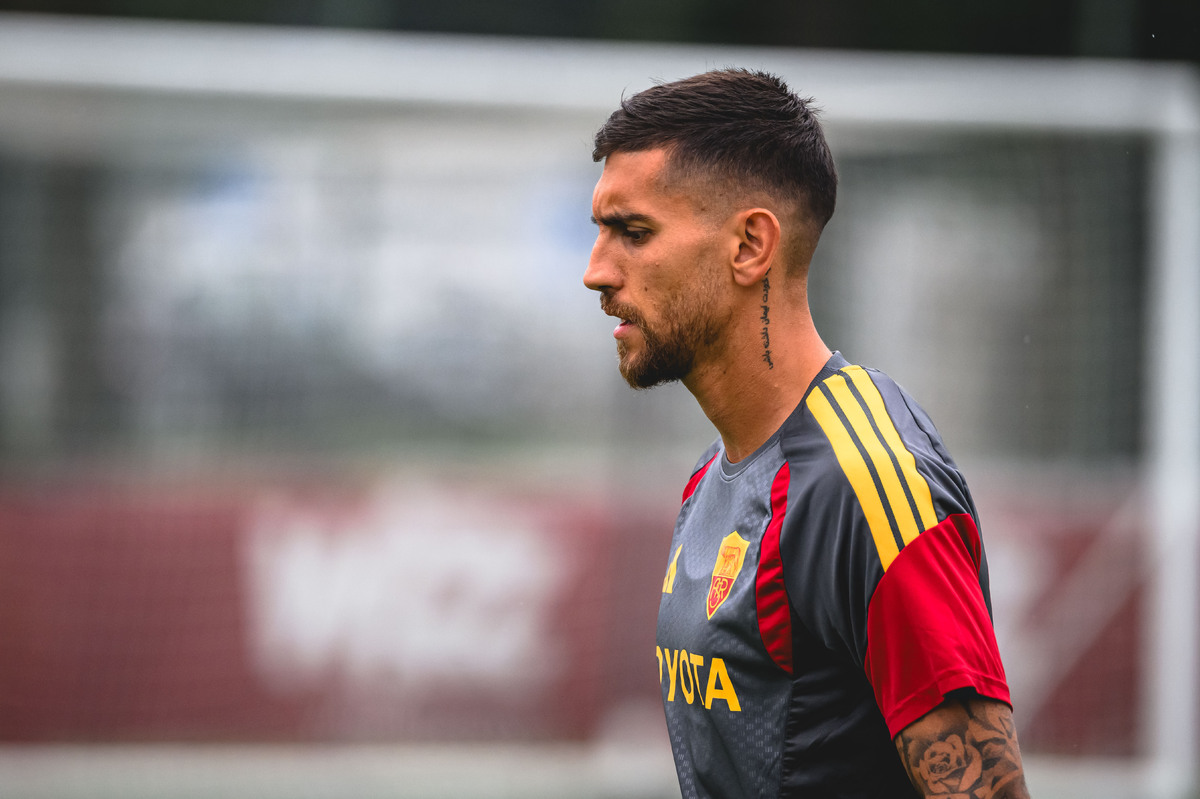 pellegrini AS Roma Training Session