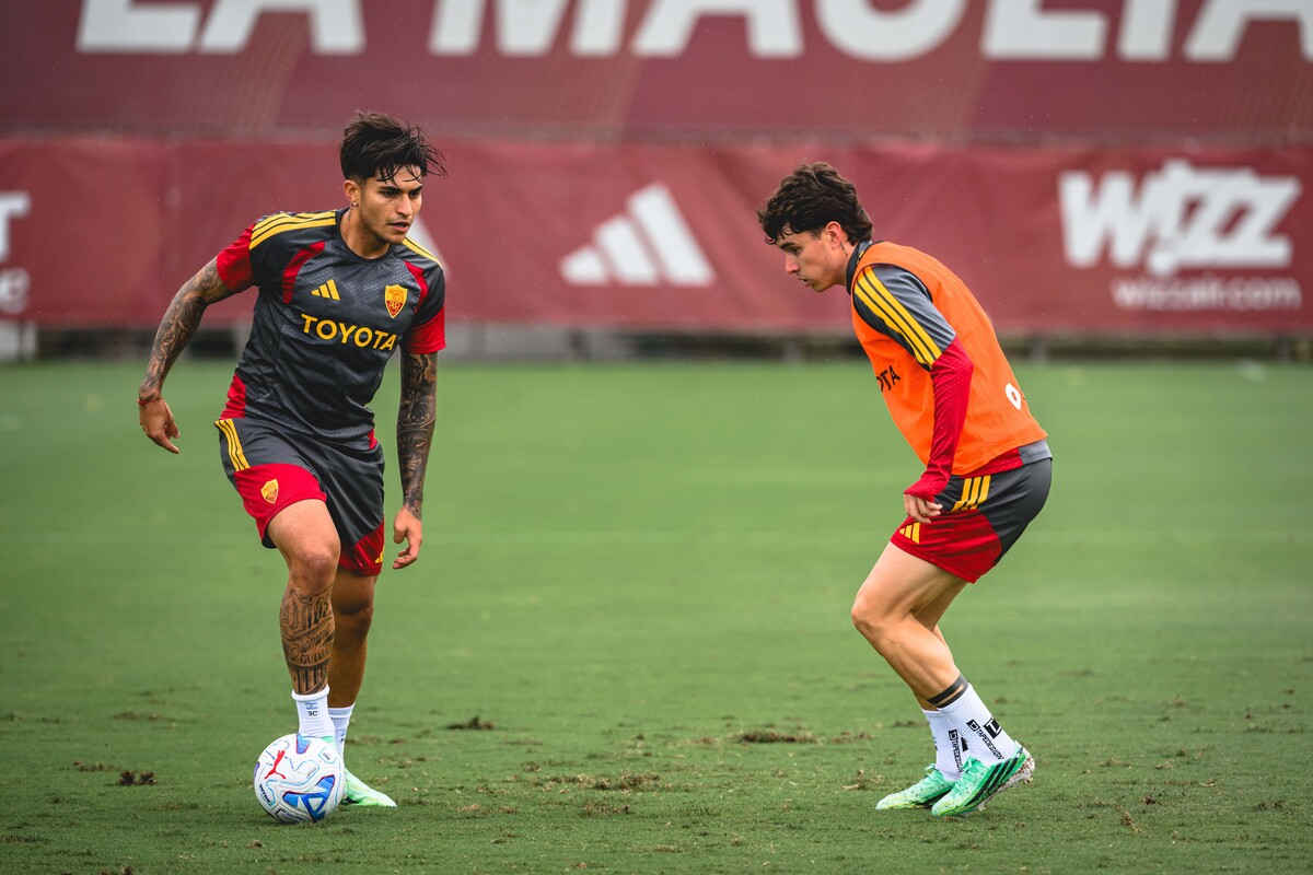 castro soulé AS Roma Training Session