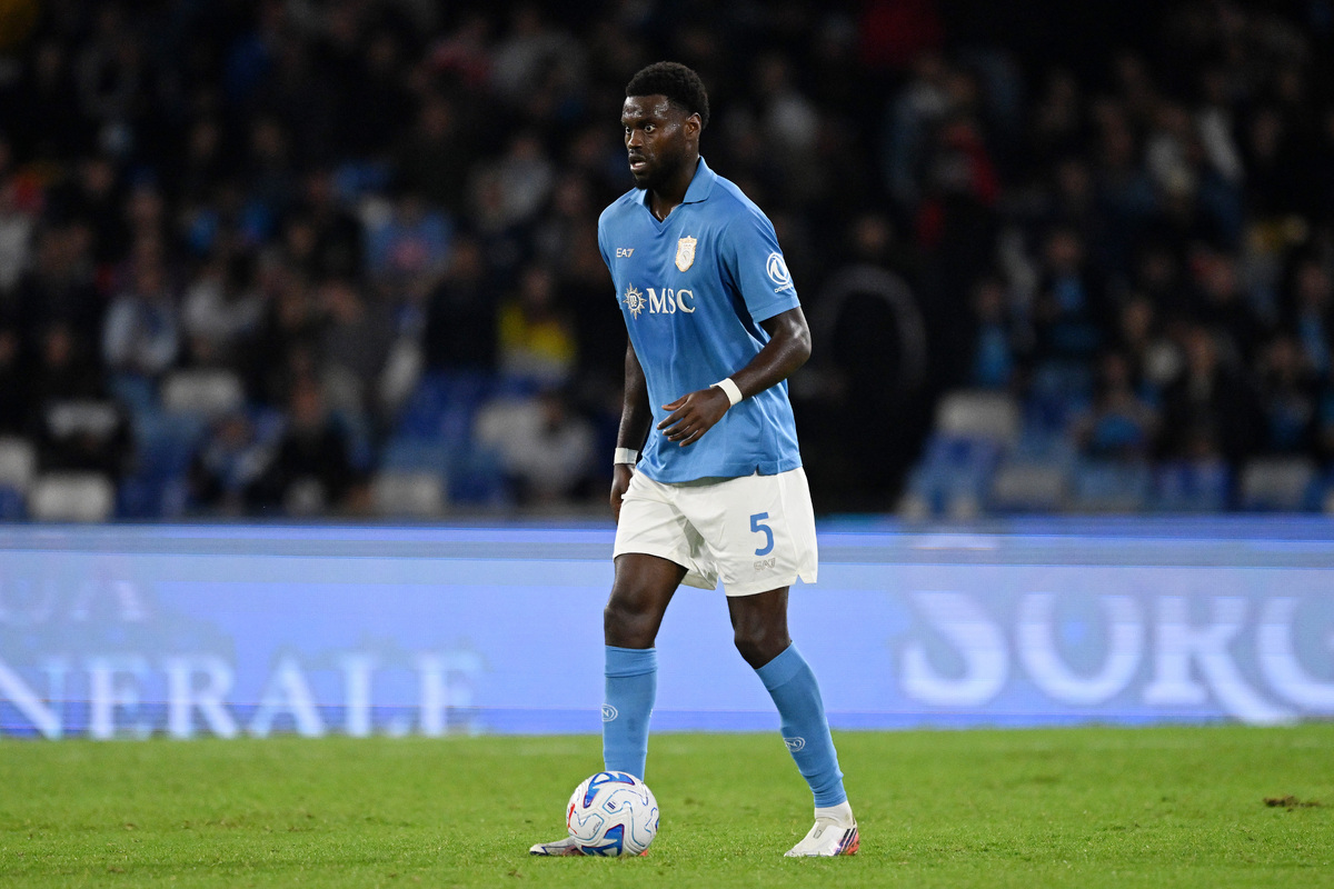 badiashile nSSC Napoli v Frosinone Calcio - Serie A 2026/27